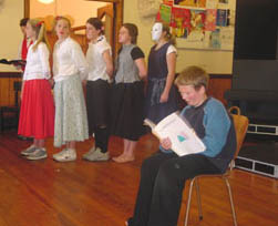 "Craig opened his book, and there, at page 25, the sisters were waiting for him."