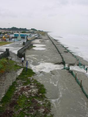 Big Storm at New Brighton Pier, 20th July 2001