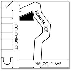 South Christchurch Library Map