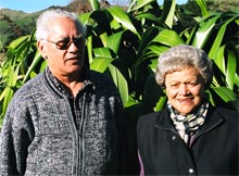 John Panirau and Naomi Bunker