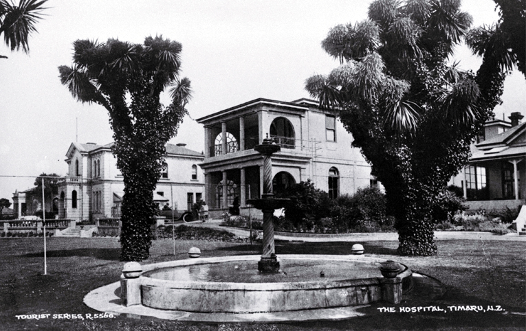 The third Timaru Hospital on the same site as the present one The third Timaru Hospital on the same site as the present one
