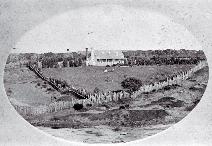 Robert Ritchie's homestead built ca. 1873/74 at Owenga, Chatham Islands Robert Ritchie's homestead built ca. 1873/74 at Owenga, Chatham Islands