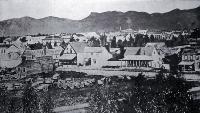 Christchurch shown nineteen years after its foundation 