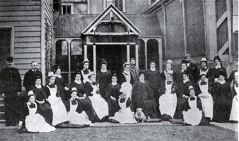 Nursing staff at Christchurch Hospital Nursing staff at Christchurch Hospital