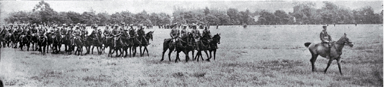 Review of the New Zealand Rough Riders (3rd New Zealand contingent) Review of the New Zealand Rough Riders (3rd New Zealand contingent)