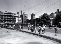 A view of Cathedral Square, Christchurch