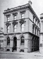 The building of Alfred Tyree & Co., boot and shoe manufacturers, in Lichfield Street, Christchurch