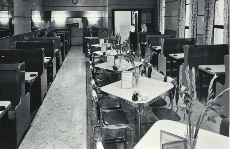 Interior view of the Regent Cafe, in the Regent Theatre Building, Cathedral Square Interior view of the Regent Cafe, in the Regent Theatre Building, Cathedral Square