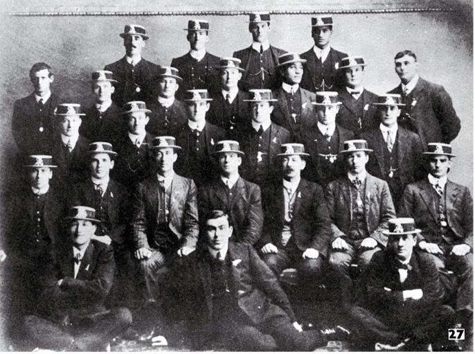 The All Blacks League team of 1911 which toured Australia The All Blacks League team of 1911 which toured Australia