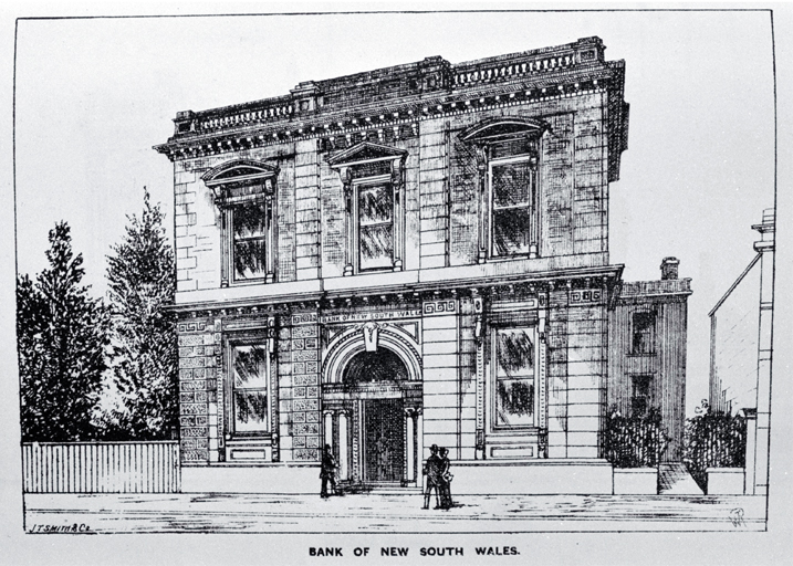 Bank of New South Wales, Hereford Street, Christchurch Bank of New South Wales, Hereford Street, Christchurch
