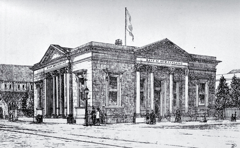 Bank of New Zealand, Cathedral Square, Christchurch Bank of New Zealand, Cathedral Square, Christchurch