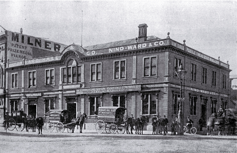 Hubbard, Hall & Co., 104 Manchester Street, Christchurch Hubbard, Hall & Co., 104 Manchester Street, Christchurch