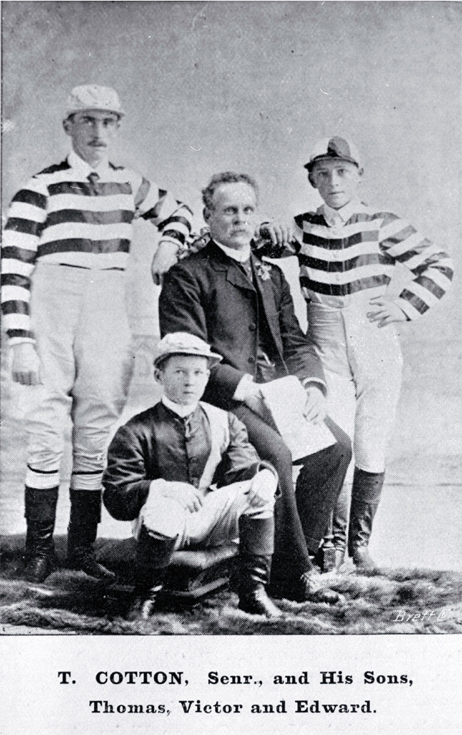 The Cotton family, a well known family of New Zealand jockeys The Cotton family, a well known family of New Zealand jockeys