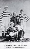 The Cotton family, a well known family of New Zealand jockeys