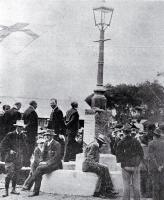 Seddon memorial, Cheviot : A W Rutherford pays tribute to the late Premier.