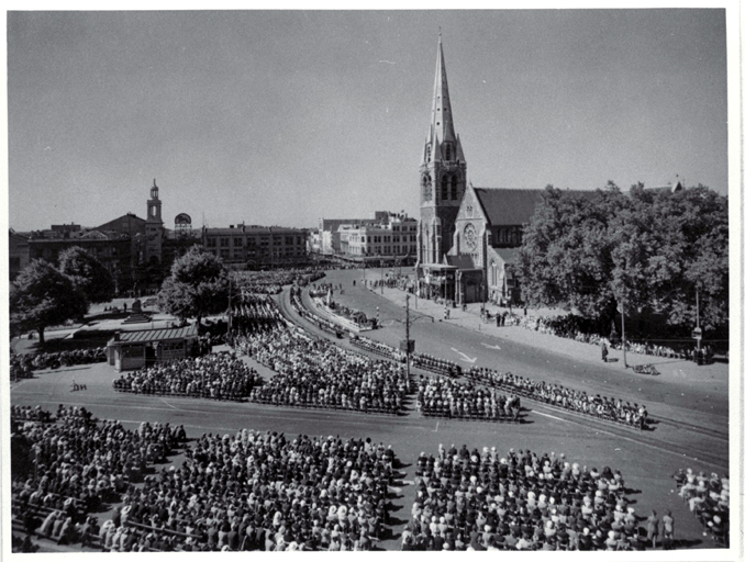 Thanksgiving for One Hundred Years of Progress : the Canterbury centennial service in Christchurch. Thanksgiving for One Hundred Years of Progress : the Canterbury centennial service in Christchurch.