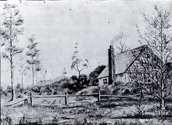 The first house in Rangiora The first house in Rangiora