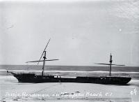 The wreck of the Jessie Readman on Taupeka Beach, Chatham Islands