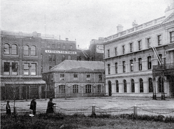 The Lyttelton Times' old premises The Lyttelton Times' old premises