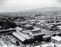 View of Christchurch from the Cathedral to the east
