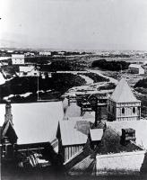 View of Christchurch to the west from the tower of the Provincial Government Buildings