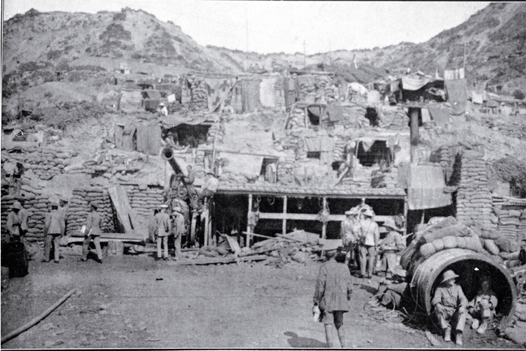 At the Dardanelles during World War One, 1914-18 At the Dardanelles during World War One, 1914-18