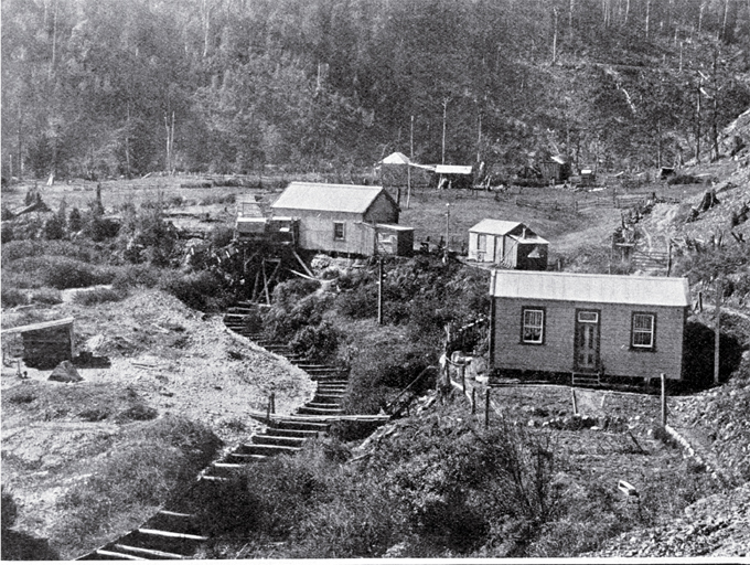 The electric light power house, Reefton, West Coast The electric light power house, Reefton, West Coast