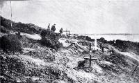 Graves of officers of the Australian and New Zealand Army Corps on the Gallipoli Peninsula