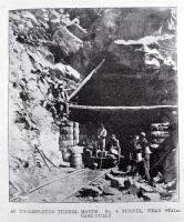 An uncompleted tunnel mouth near Staircase Gully