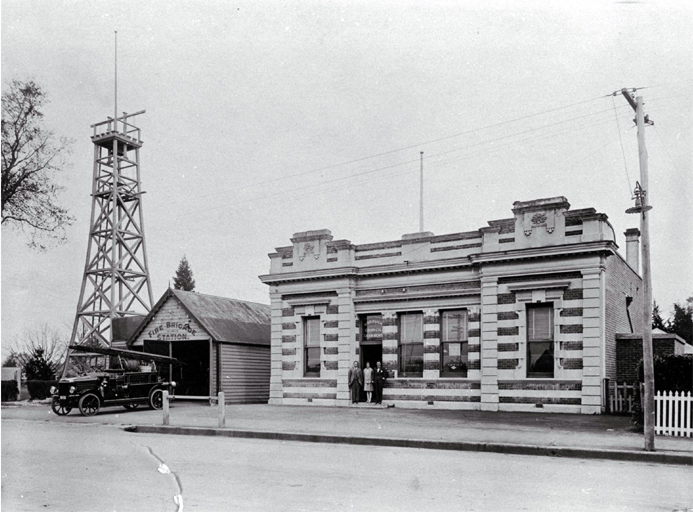 The Rangiora Fire Station, North Canterbury The Rangiora Fire Station, North Canterbury