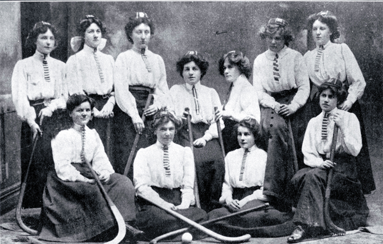 Digby's Ladies' Hockey Club : B Team, winners of the President's Competition, Christchurch. Digby's Ladies' Hockey Club : B Team, winners of the President's Competition, Christchurch.
