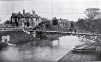The hospital bridge over the River Avon, Christchurch